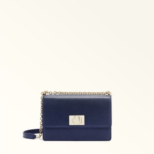 Furla 1927 Crossbody Veske Dame Marineblå | 1672-TENJW