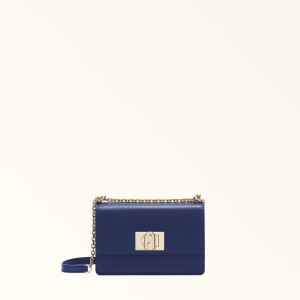 Furla 1927 Crossbody Veske Dame Marineblå | 8217-XSEQG