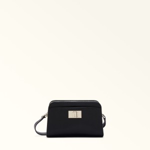 Furla 1927 Crossbody Veske Dame Svarte | 0743-GTWAK