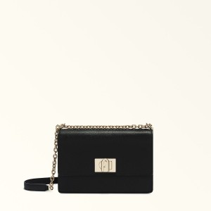 Furla 1927 Crossbody Veske Dame Svarte | 5098-BZKIF