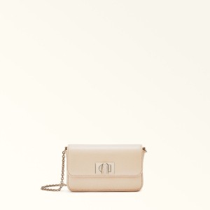 Furla 1927 Mini Vesker Dame Pisket Krem | 7850-ZUCWK