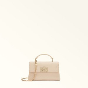 Furla 1927 Mini Vesker Dame Pisket Krem | 5287-ECOKL