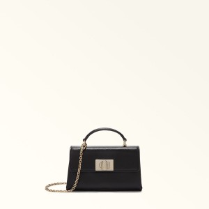 Furla 1927 Mini Vesker Dame Svarte | 4831-EIXVJ