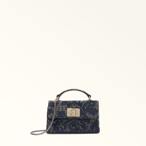 Furla 1927 Mini Vesker Dame Svarte | 7042-PNSHW