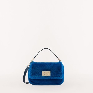 Furla 1927 SOFT Crossbody Veske Dame Marineblå | 6457-BOQKA