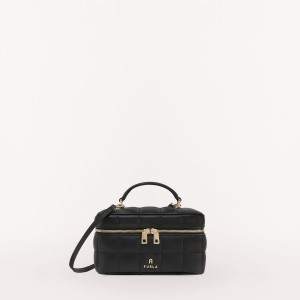 Furla CAMELIA Mini Vesker Dame Svarte | 3816-CTXZN