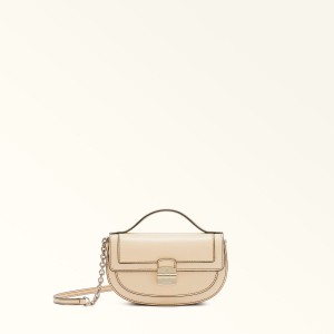 Furla CLUB 2 Mini Vesker Dame Beige | 9714-GEWUN