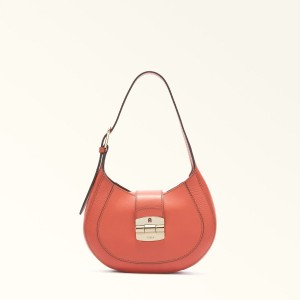 Furla CLUB 2 Skulderveske Dame Rosa | 8351-AJQVL