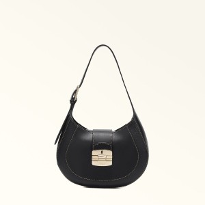 Furla CLUB 2 Skulderveske Dame Svarte | 2657-OBSJG