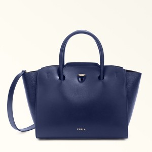 Furla GENESI Totes Dame Marineblå | 5864-RDGQK