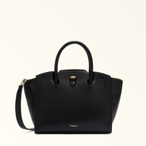 Furla GENESI Totes Dame Svarte | 4037-QHIPX