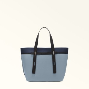 Furla GIOVE Totes Dame Svarte Platina | 5490-YADHO