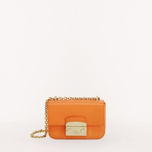 Furla METROPOLIS Crossbody Veske Dame Oransje | 6093-BTZAH