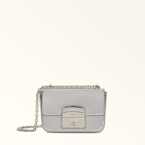 Furla METROPOLIS Crossbody Veske Dame Sølv | 3751-FGRZE