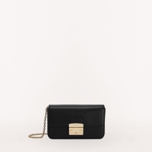 Furla METROPOLIS Mini Vesker Dame Svarte | 0652-KPOEB