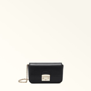 Furla METROPOLIS Mini Vesker Dame Svarte | 9270-LCXRZ