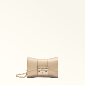 Furla METROPOLIS REMIX Crossbody Veske Dame Beige | 9213-ETSXO