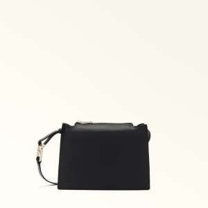 Furla NUVOLA Crossbody Veske Dame Svarte | 4382-LAFSO