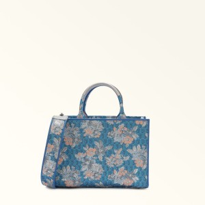 Furla OPPORTUNITY Totes Dame Blomster | 1594-ZJXYE