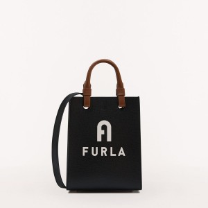 Furla VARSITY STYLE Totes Dame Svarte | 5478-LOBZI