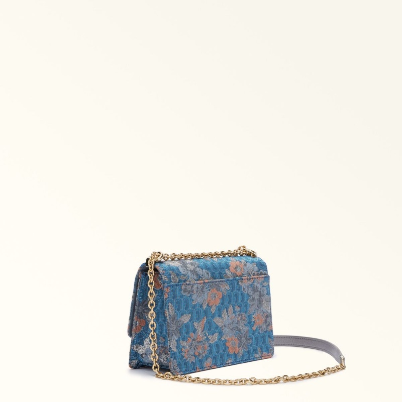 Furla 1927 Crossbody Veske Dame Blomster | 8326-WUVBO