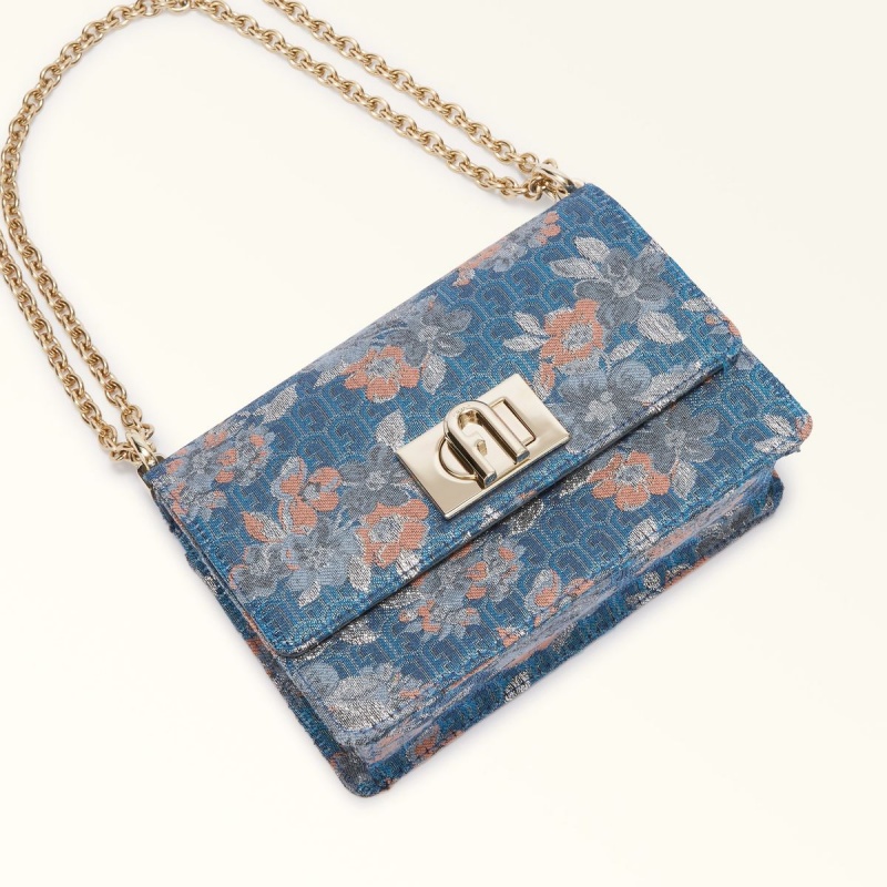 Furla 1927 Crossbody Veske Dame Blomster | 8326-WUVBO