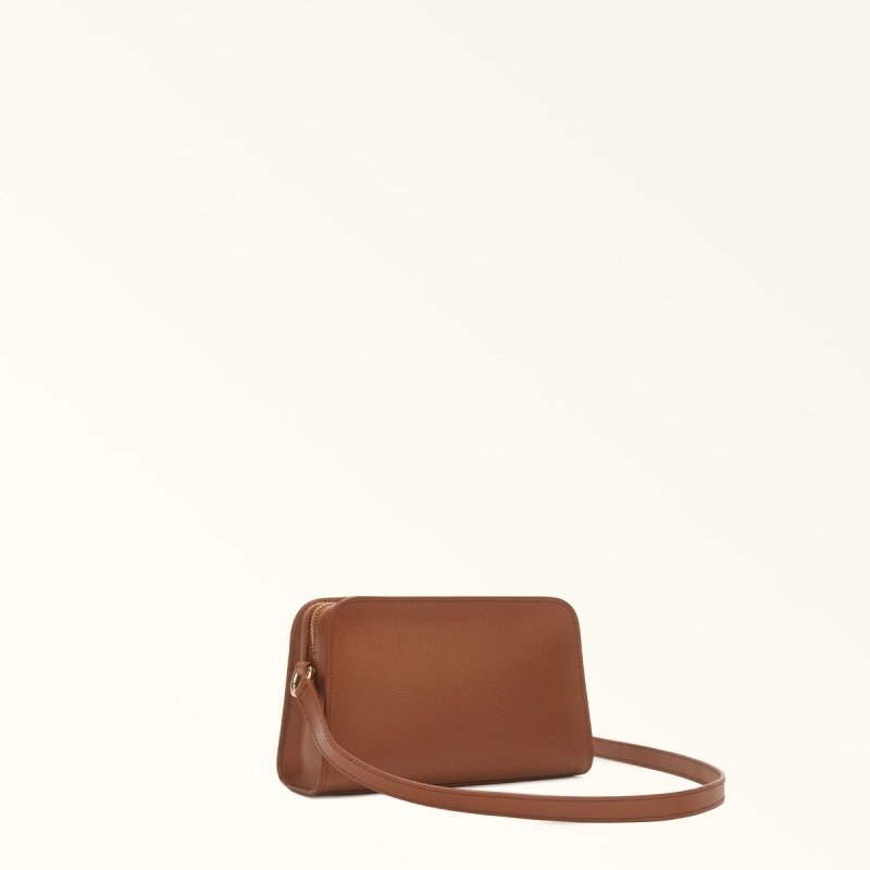 Furla 1927 Crossbody Veske Dame Brune | 9612-BYNJW