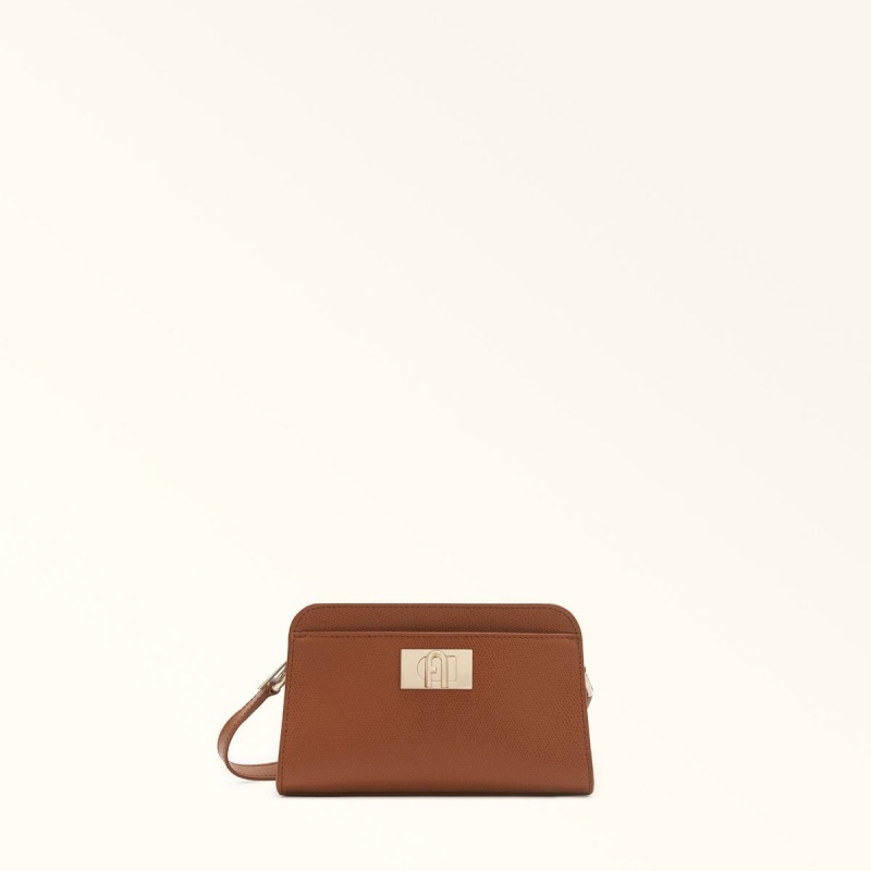 Furla 1927 Crossbody Veske Dame Brune | 9612-BYNJW