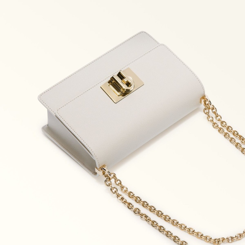 Furla 1927 Crossbody Veske Dame Hvite | 3504-EYMNV