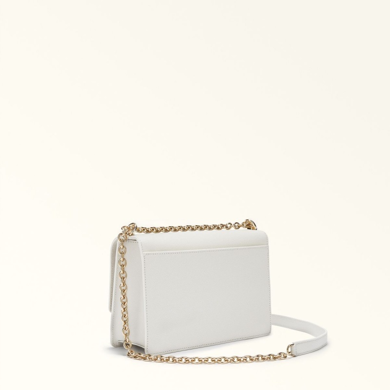 Furla 1927 Crossbody Veske Dame Hvite | 6174-VSUOC