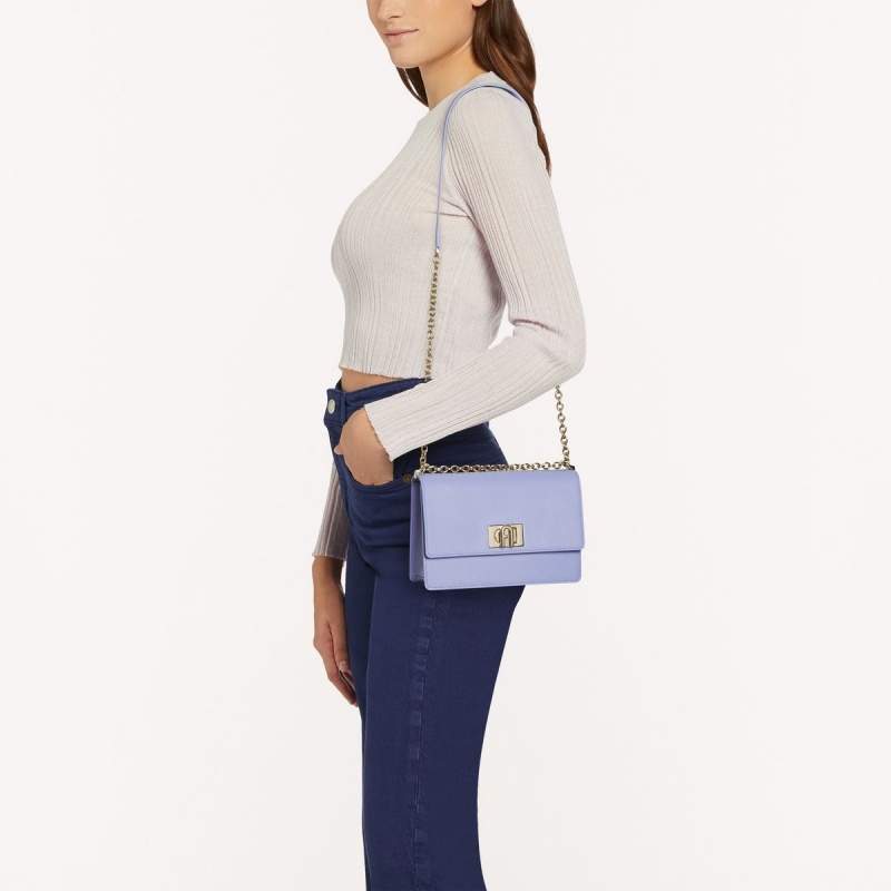 Furla 1927 Crossbody Veske Dame Lavendel | 1479-IWSYX