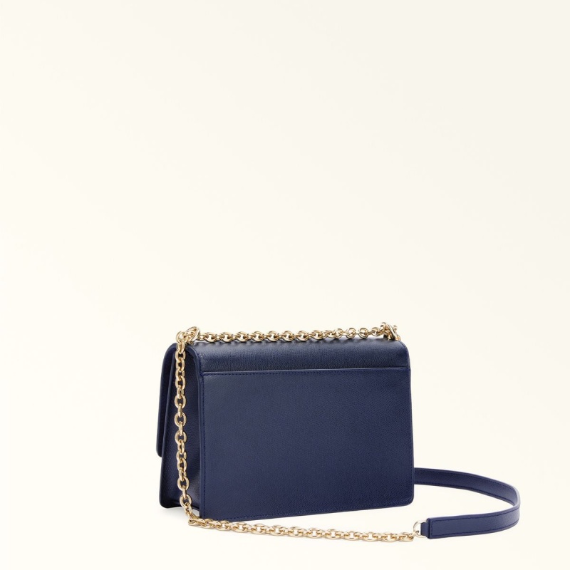 Furla 1927 Crossbody Veske Dame Marineblå | 1672-TENJW