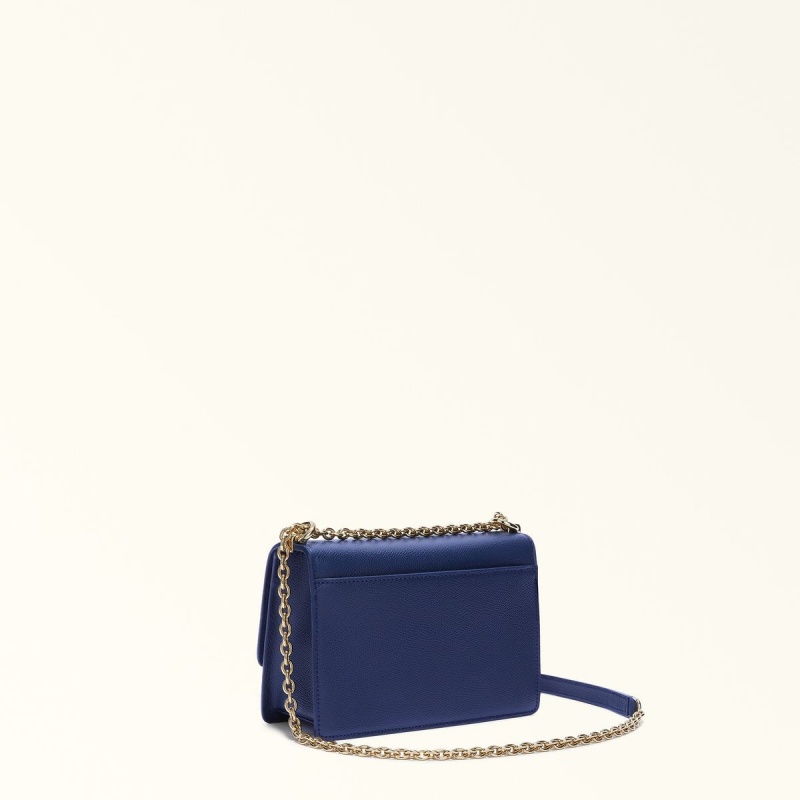 Furla 1927 Crossbody Veske Dame Marineblå | 8217-XSEQG