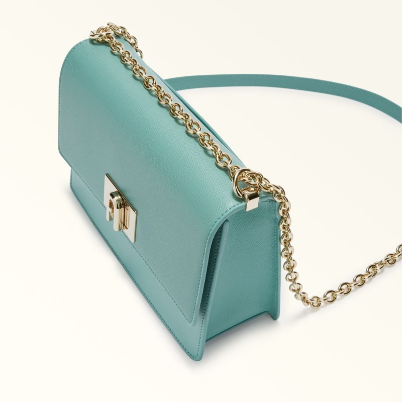 Furla 1927 Crossbody Veske Dame Mint | 8920-WCRAP