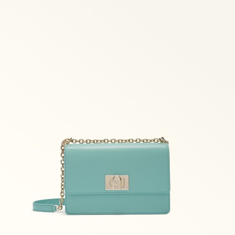 Furla 1927 Crossbody Veske Dame Mint | 8920-WCRAP