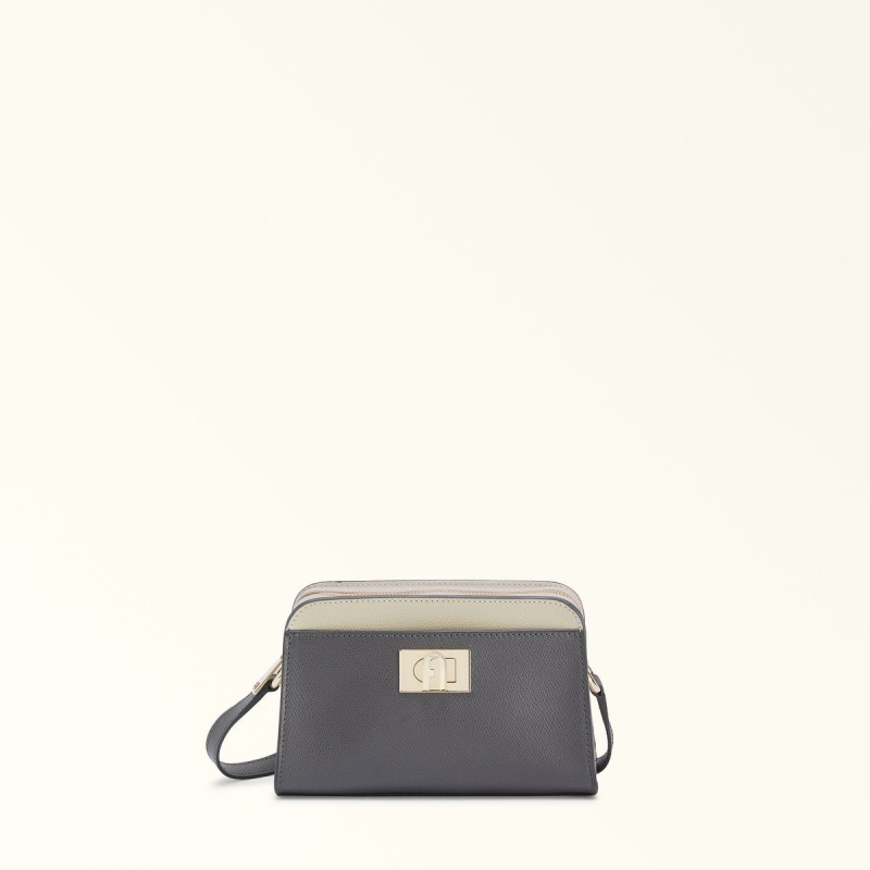 Furla 1927 Crossbody Veske Dame Obsidian | 0873-HLMVO