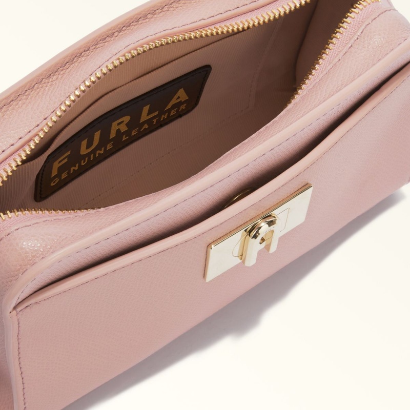 Furla 1927 Crossbody Veske Dame Rosa | 2456-KWBEG