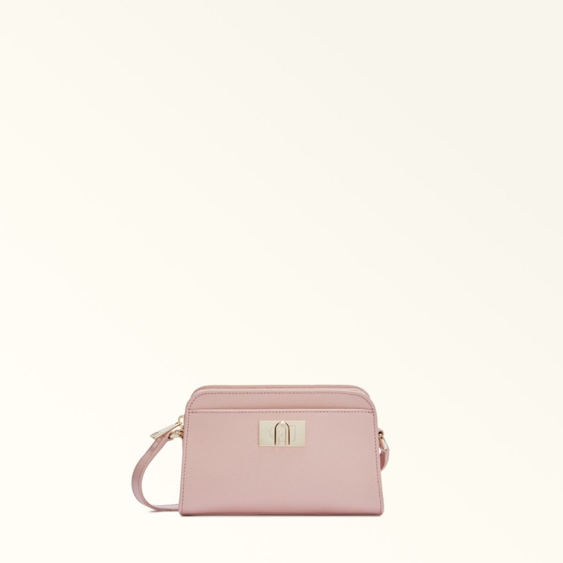 Furla 1927 Crossbody Veske Dame Rosa | 2456-KWBEG