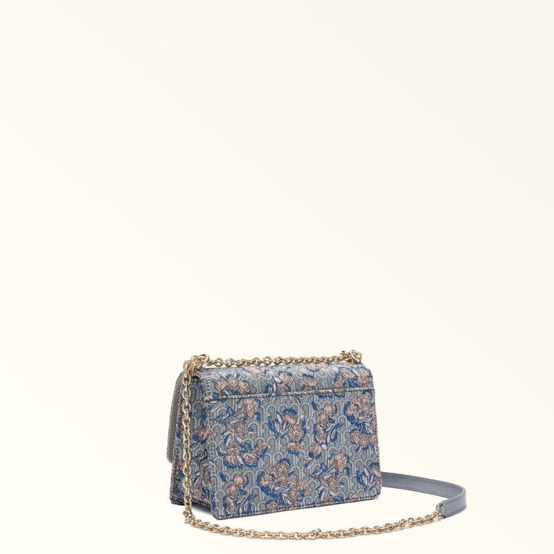 Furla 1927 Crossbody Veske Dame Sølv | 4721-LPQUV