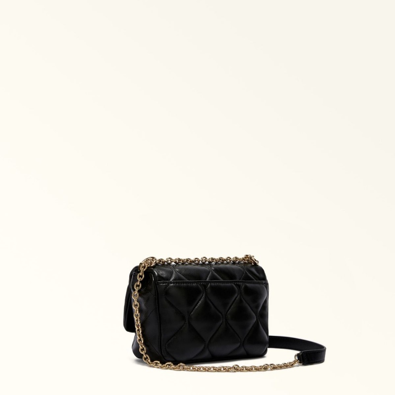 Furla 1927 Crossbody Veske Dame Svarte | 3296-YVECG