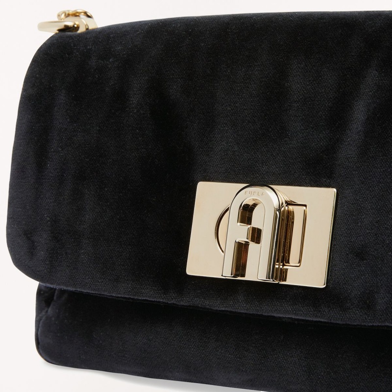 Furla 1927 Crossbody Veske Dame Svarte | 5406-SVGOP