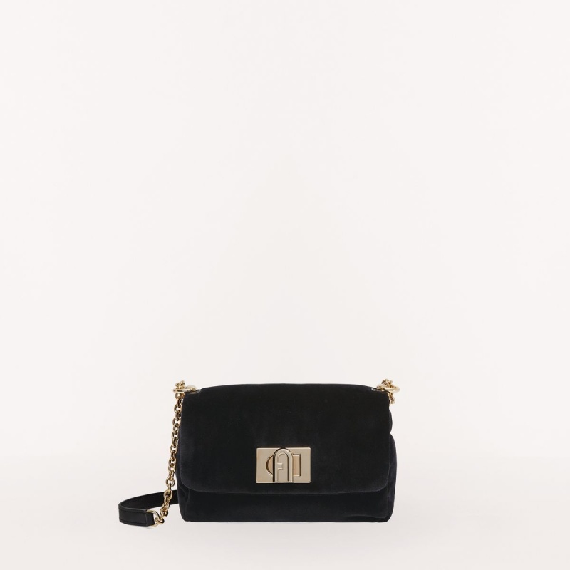 Furla 1927 Crossbody Veske Dame Svarte | 5406-SVGOP