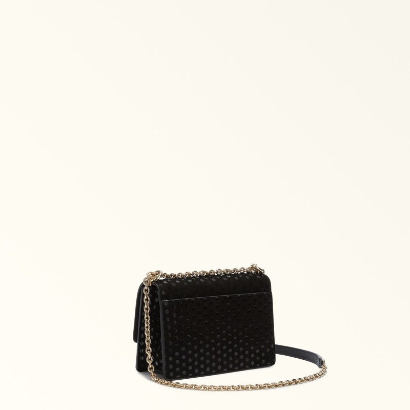 Furla 1927 Crossbody Veske Dame Svarte | 7981-MOLYV