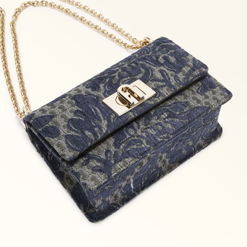 Furla 1927 Crossbody Veske Dame Svarte | 0639-HIKMG