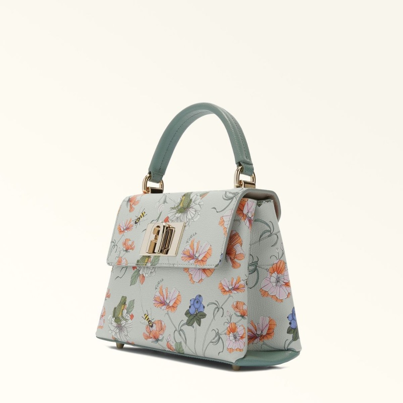 Furla 1927 Håndveske Dame Blomster | 3685-DBJYP