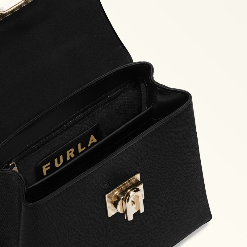 Furla 1927 Håndveske Dame Svarte | 2498-XRCLP