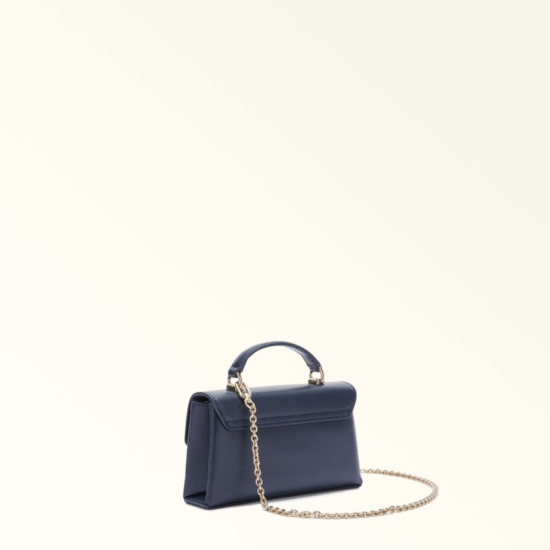 Furla 1927 Mini Vesker Dame Marineblå | 4638-YKBIL