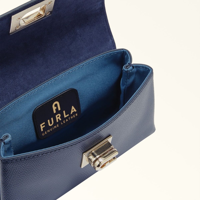 Furla 1927 Mini Vesker Dame Marineblå | 4638-YKBIL