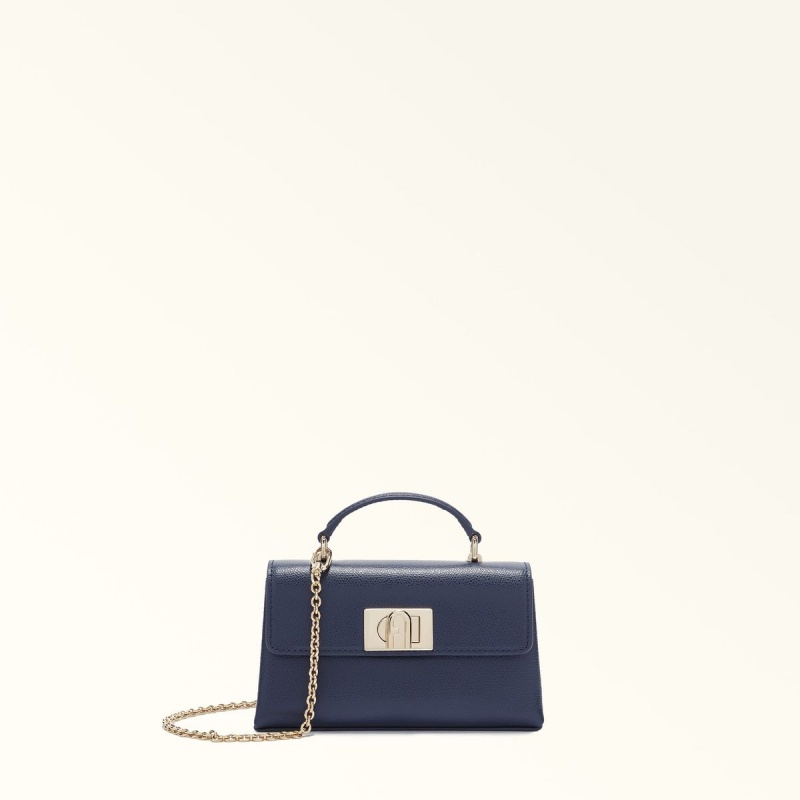 Furla 1927 Mini Vesker Dame Marineblå | 4638-YKBIL