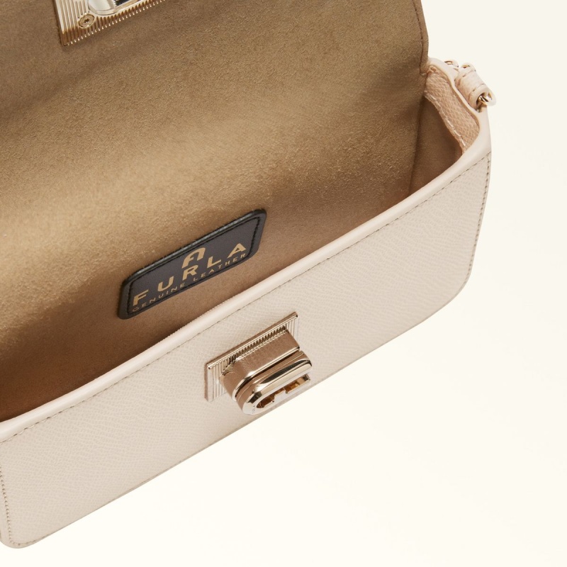 Furla 1927 Mini Vesker Dame Pisket Krem | 7850-ZUCWK